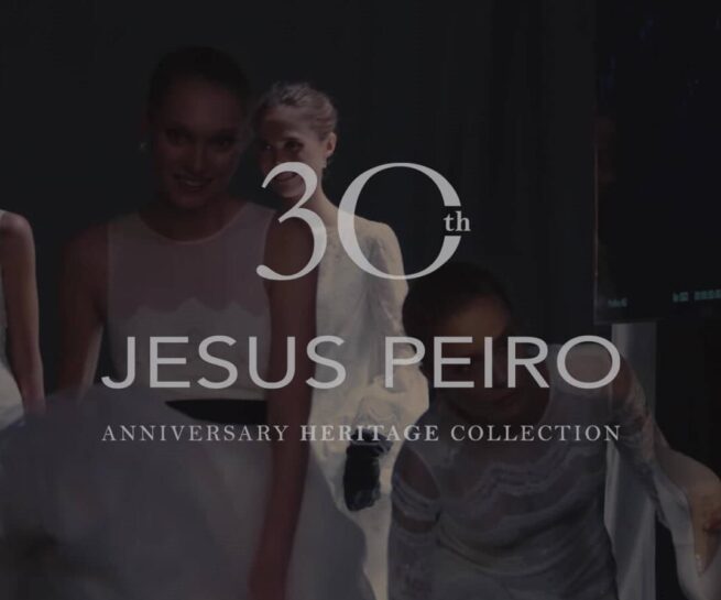 A Jesus Peiro eskuvoi ruha kollekcio backstage blogbejegyzesenek image fotoja