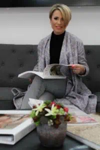 Sullay Judit, az Eklektika esküvői ruhaszalon tulajdonosa