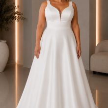 harlow2 plus size A-vonalú menyasszonyi ruha
