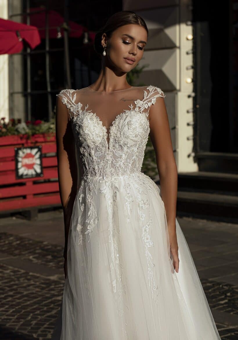 924-3 Wedding dress Lady Di Bride