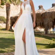 Tengerparti esküvői ruha. Herve Paris Vierzon