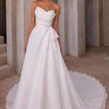 Helenia5 Organza menyasszonyi ruha