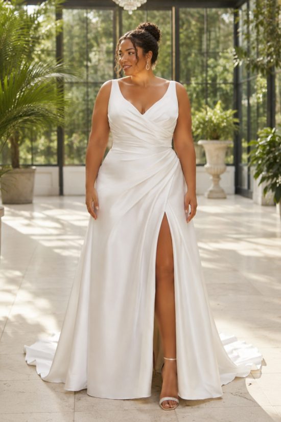 elegáns plus size menyasszonyi ruha